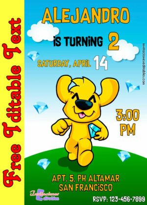 Free Mikecrack Invitation to edit