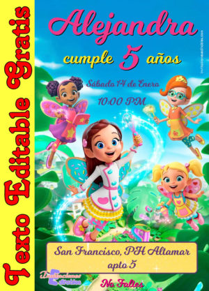 Invitación de Butterbean's Café para editar