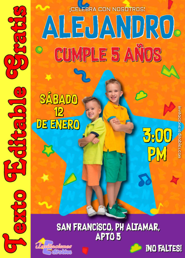 Invitación de Vlad y Niki para editar