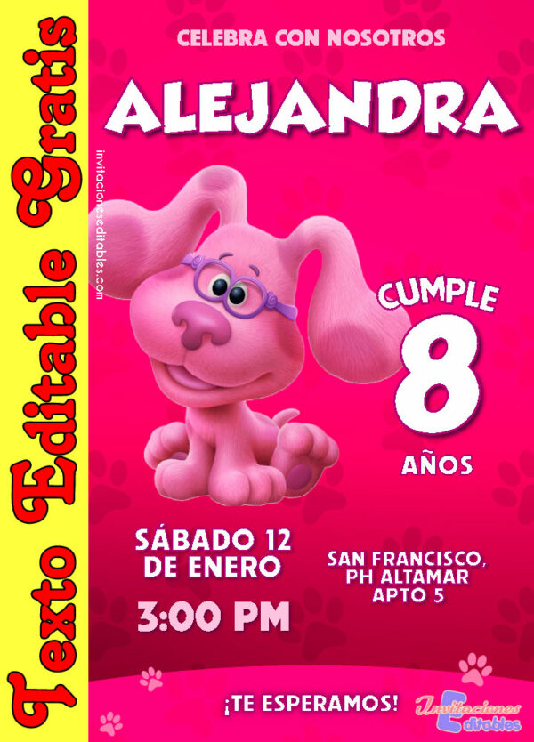 Invitación de Magenta para editar